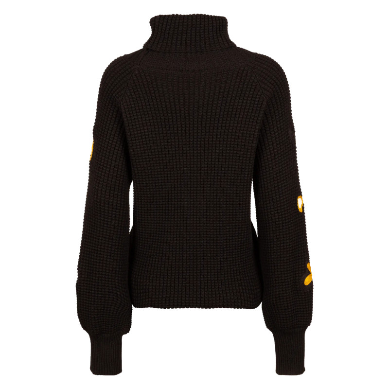 Dámsky sveter Duvillard STARS2  - čierna