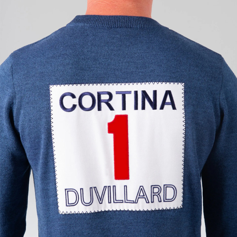 Pánsky sveter Duvillard PETER 2  - tmavo modrá