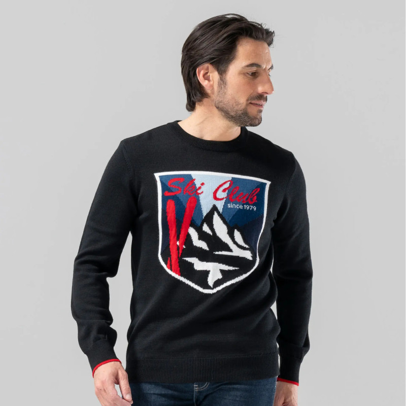 Pánsky sveter Duvillard PHARELL  - čierna