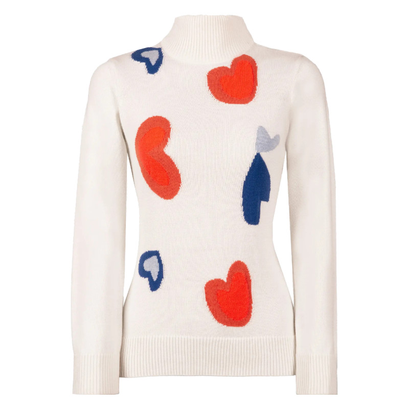 Dámsky sveter Duvillard POEMA  - biela