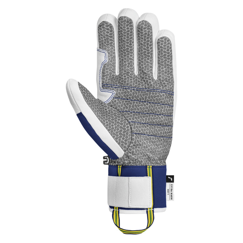 Pánske lyžiarské rukavice Reusch LUCAS BRAATHEN  - biela