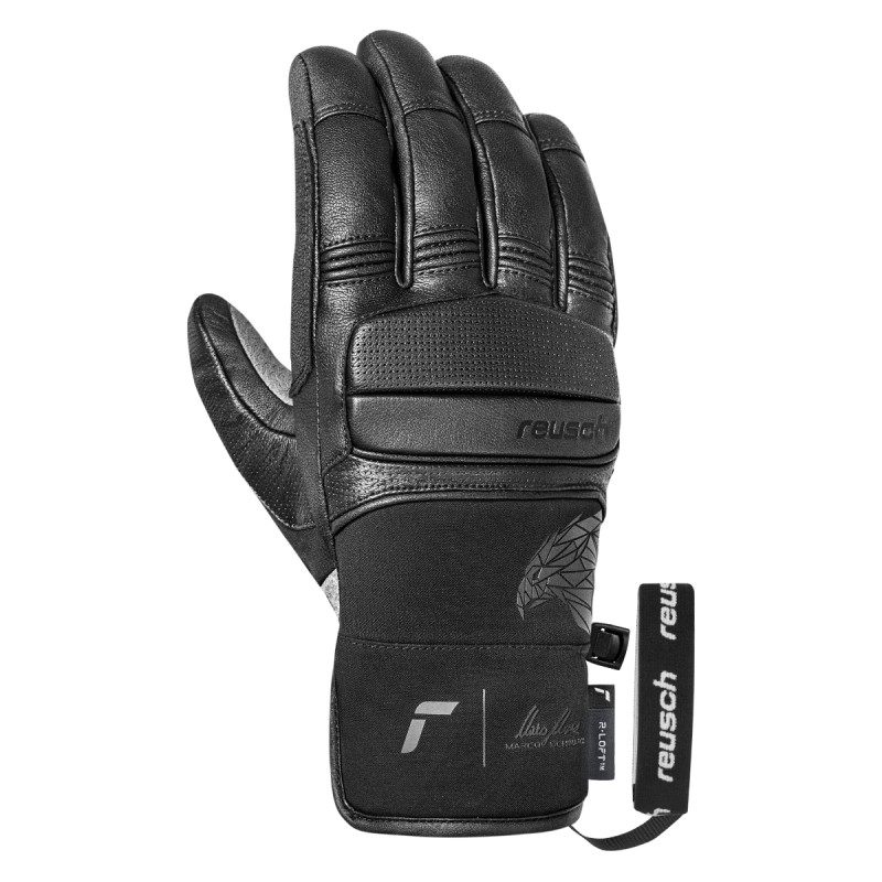 Pánske lyžiarské rukavice Reusch MARCO SCHWARZ  - čierna