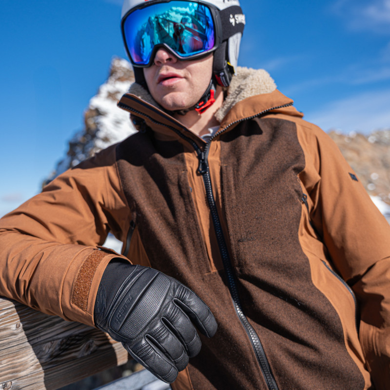 Pánske lyžiarské rukavice Reusch MARCO SCHWARZ  - čierna