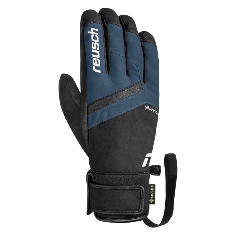 Pánske lyžiarské rukavice Reusch BOOSTER GORE-TEX  - modrá