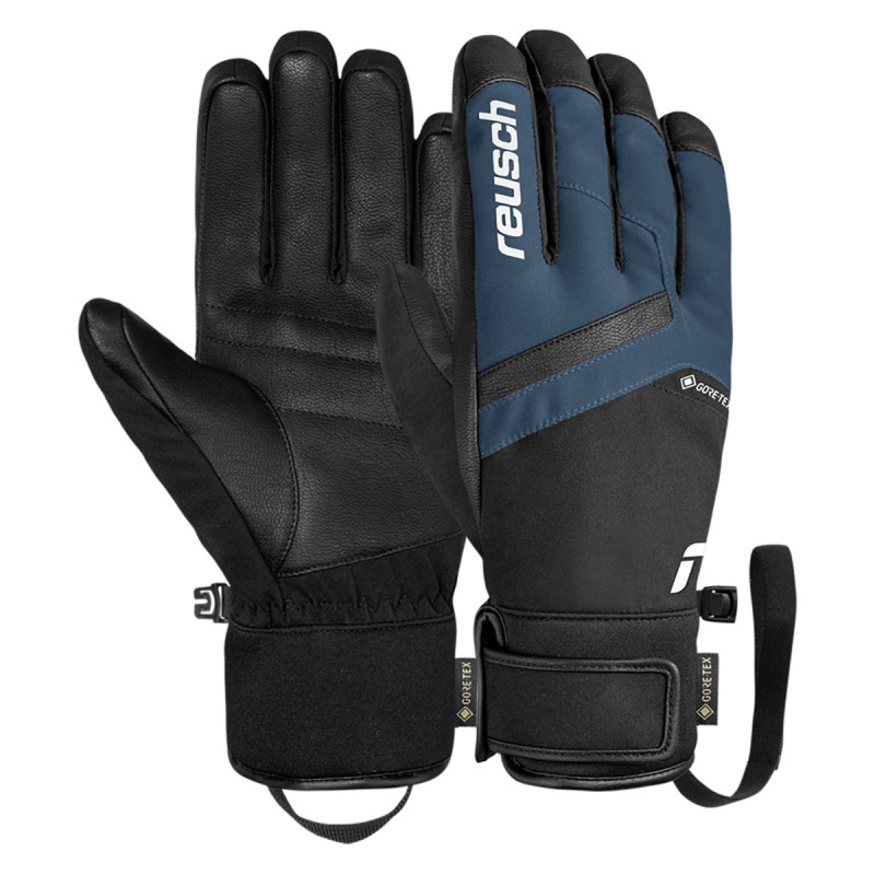 Pánske lyžiarské rukavice Reusch BOOSTER GORE-TEX  - modrá