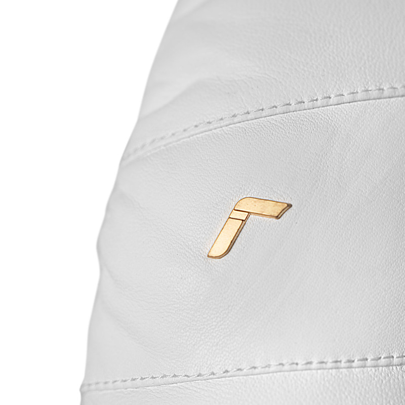 Dámske lyžiarské rukavice Reusch PERLA MITTEN  - biela