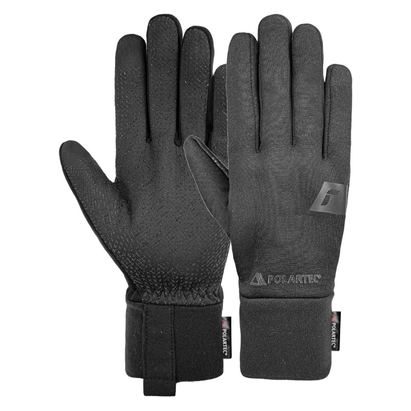 Rukavice Reusch POWER STRETCH PRO TOUCH-TEC  - čierna