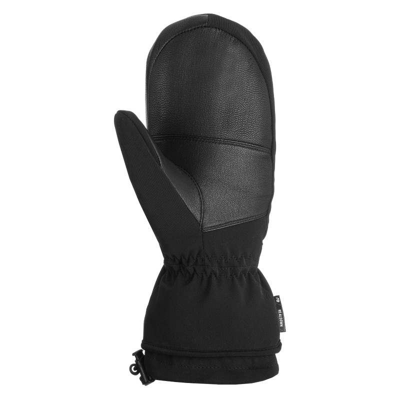 Detské lyžiarské rukavice Reusch DOWN SPIRIT GORE-TEX JUNIOR MITTEN  - čierna