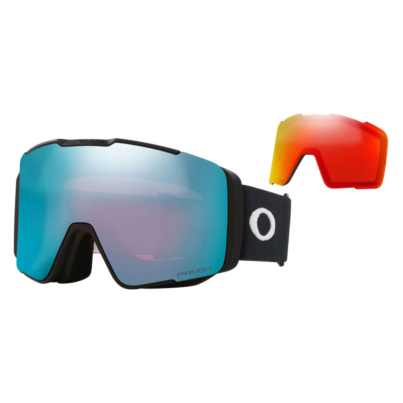 Lyžiarske okuliare Oakley LINE MINER PRO L (2 ZORNÍKY)  - čierna