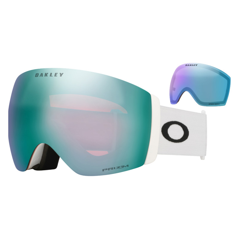 Lyžiarske okuliare Oakley FLIGHT DECK PRO L (2 ZORNÍKY)  - biela