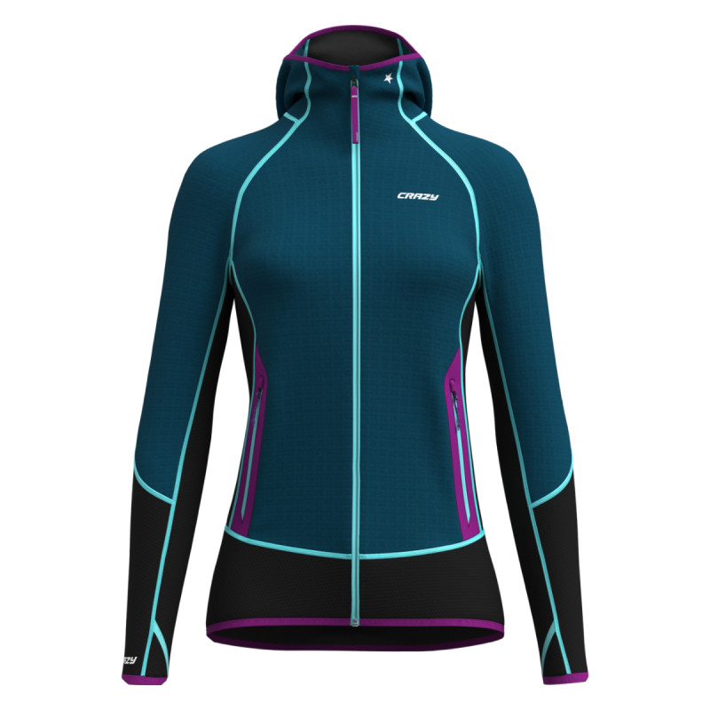 Dámska bunda Crazy NEXT  - petrolejová