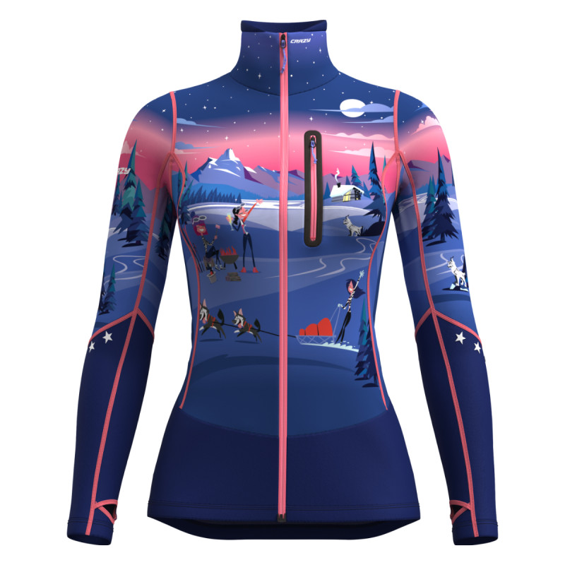 Dámska mikina Crazy OXYGEN