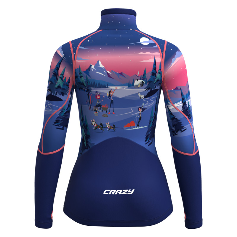 Dámska mikina Crazy OXYGEN