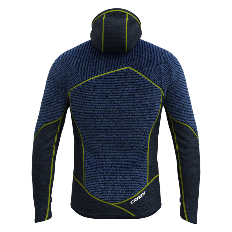 Pánská mikina Crazy ZENITH  - tmavě modrá