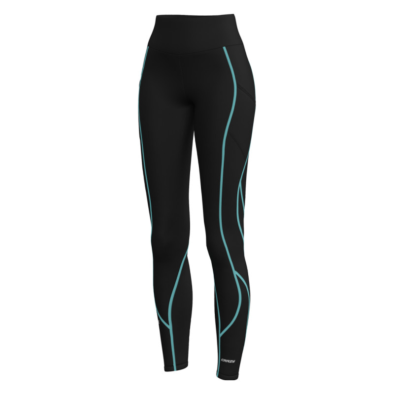 Dámské legíny Crazy CUTE  - černá