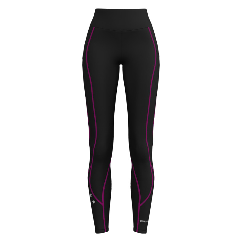 Dámske legíny Crazy CUTE  - čierna