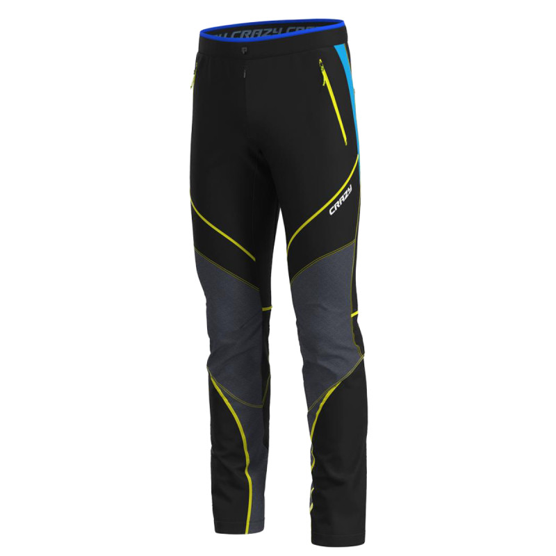 Pánské kalhoty Crazy FLAME  - černá