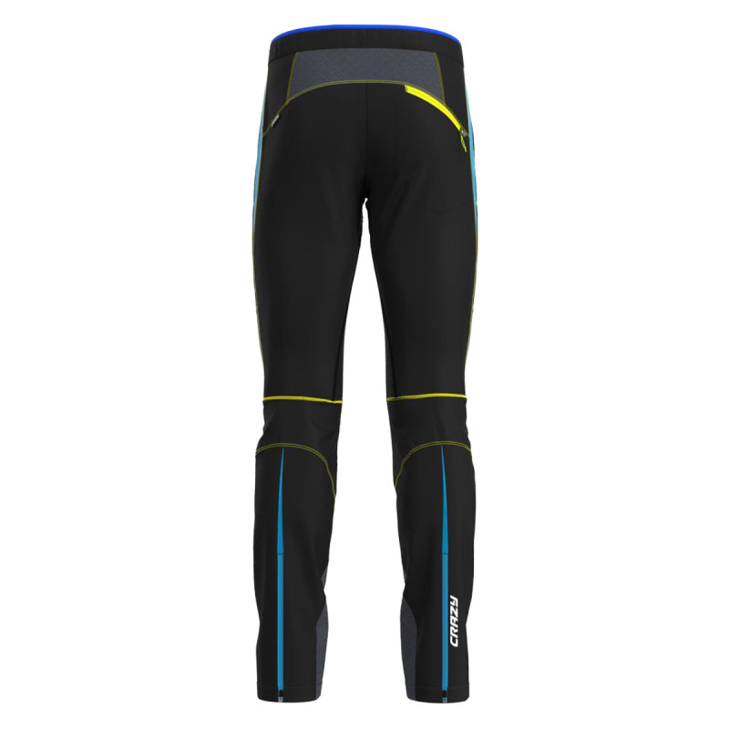 Pánské kalhoty Crazy FLAME  - černá