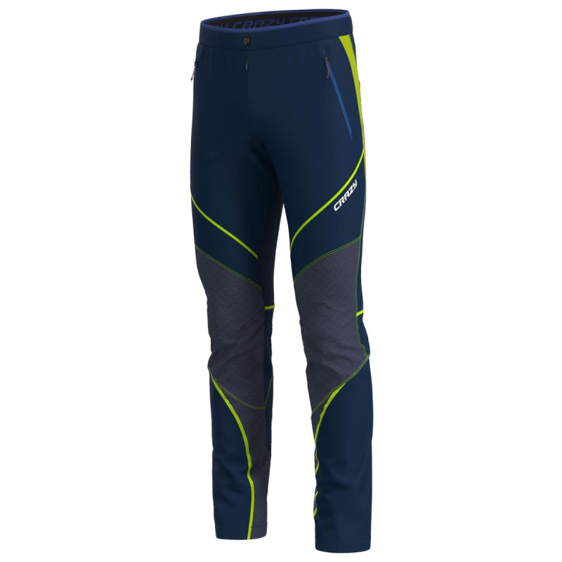 Pánské kalhoty Crazy FLAME  - tmavě modrá