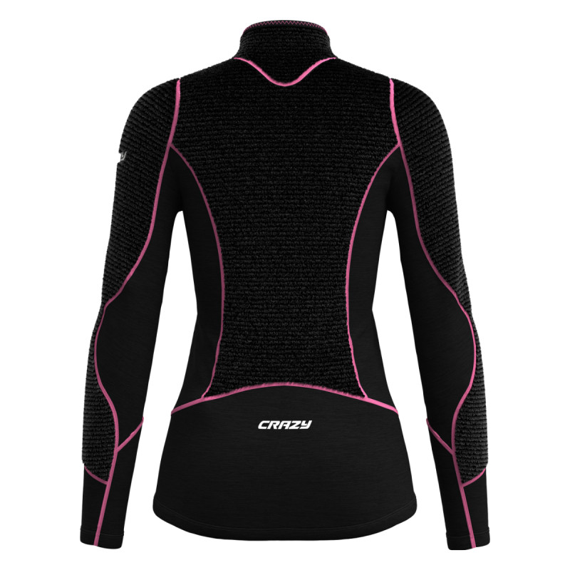 Dámská mikina Crazy EXIT EXTRAFLEECE  - černá