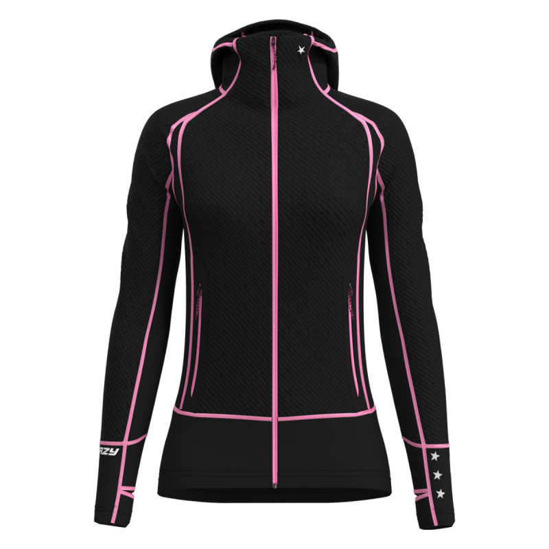 Dámska mikina Crazy INSPIRE  - čierna