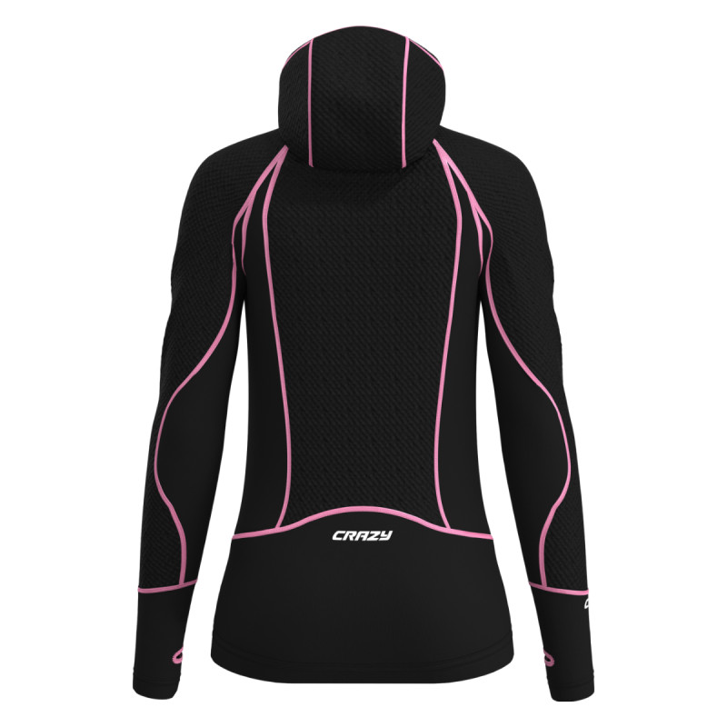 Dámska mikina Crazy INSPIRE  - čierna