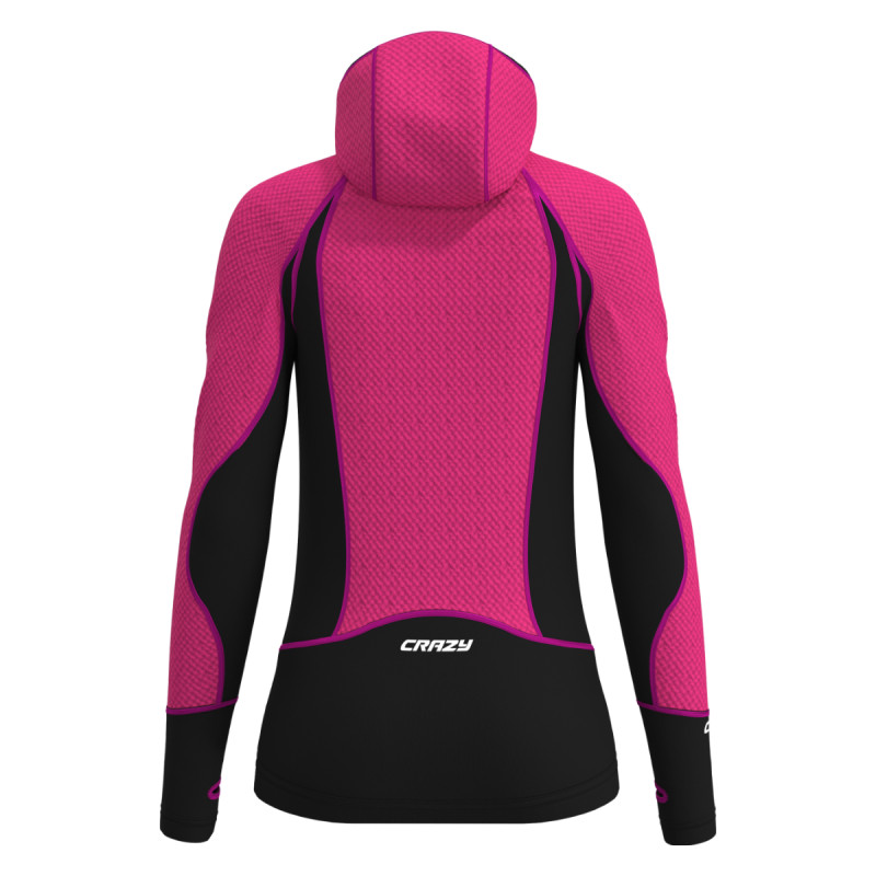 Dámská mikina Crazy INSPIRE  - růžová