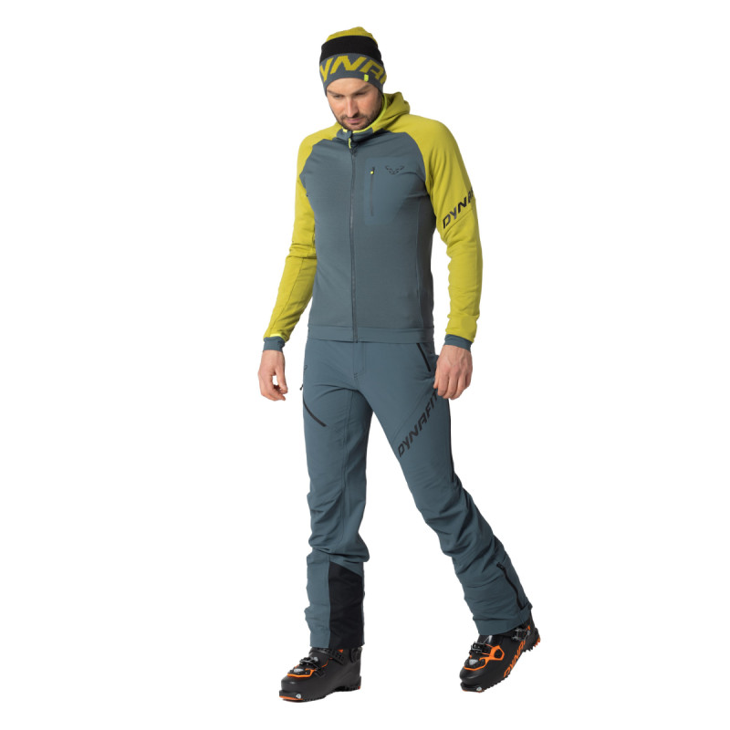 Pánská mikina Dynafit RADICAL POLARTEC HOODED JACKET  - tmavě šedá