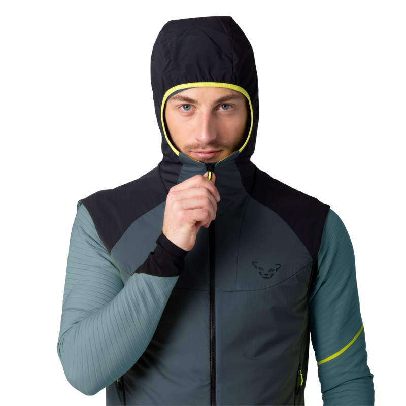 Pánska vesta Dynafit MEZZALAMA POLARTEC ALPHA VEST  - tmavo šedá
