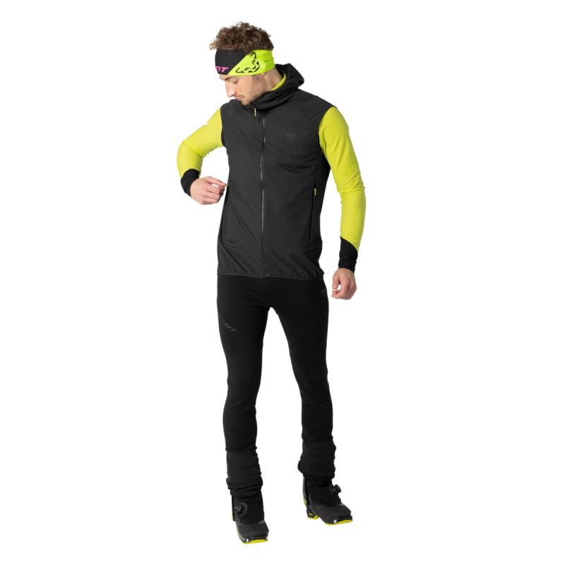 Pánska vesta Dynafit MEZZALAMA POLARTEC ALPHA VEST  - čierna