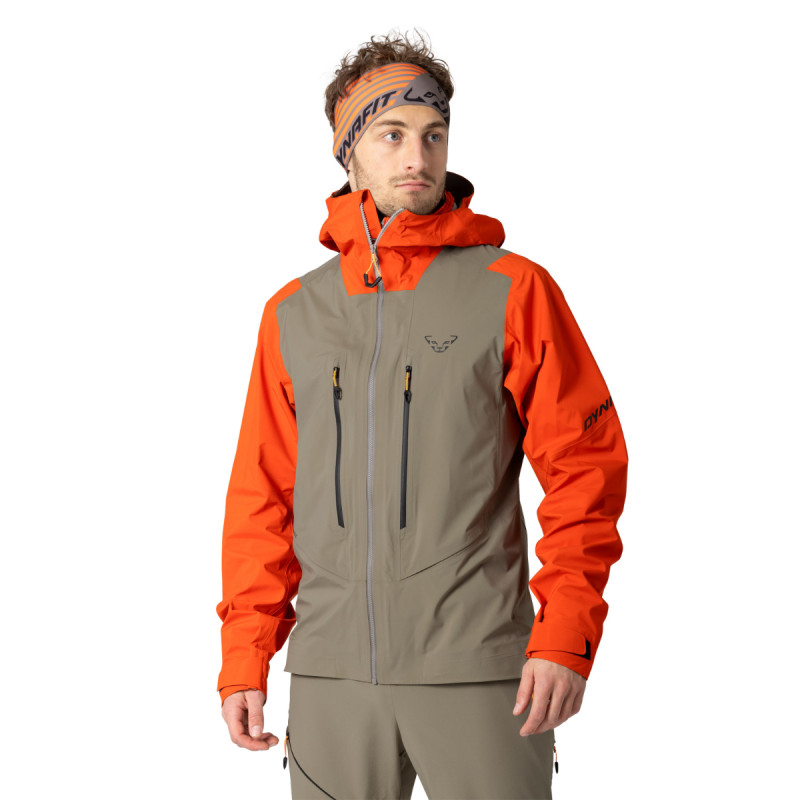 Pánská bunda Dynafit BLACKLIGHT 3L JACKET  - světle hnědá