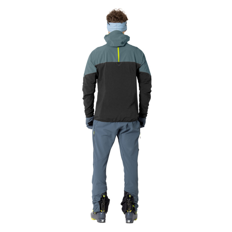 Pánska bunda Dynafit BLACKLIGHT SOFTSHELL JACKET  - tmavo šedá