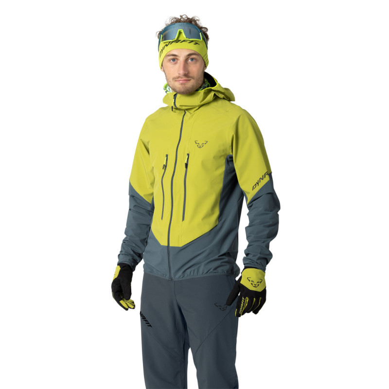 Pánska bunda Dynafit BLACKLIGHT SOFTSHELL JACKET  - svetlo zelená