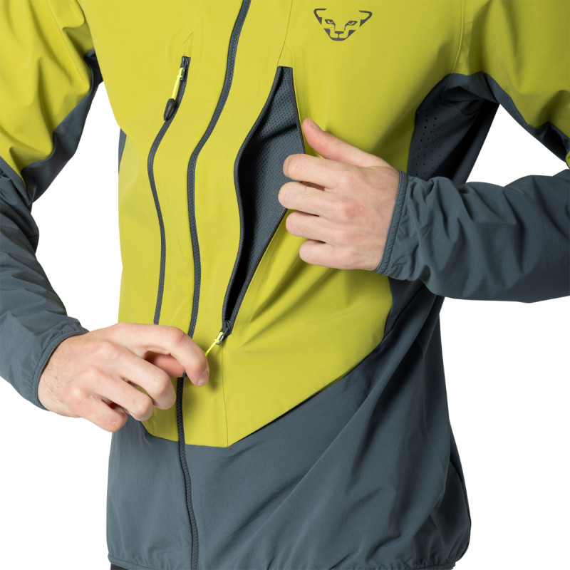 Pánska bunda Dynafit BLACKLIGHT SOFTSHELL JACKET  - svetlo zelená