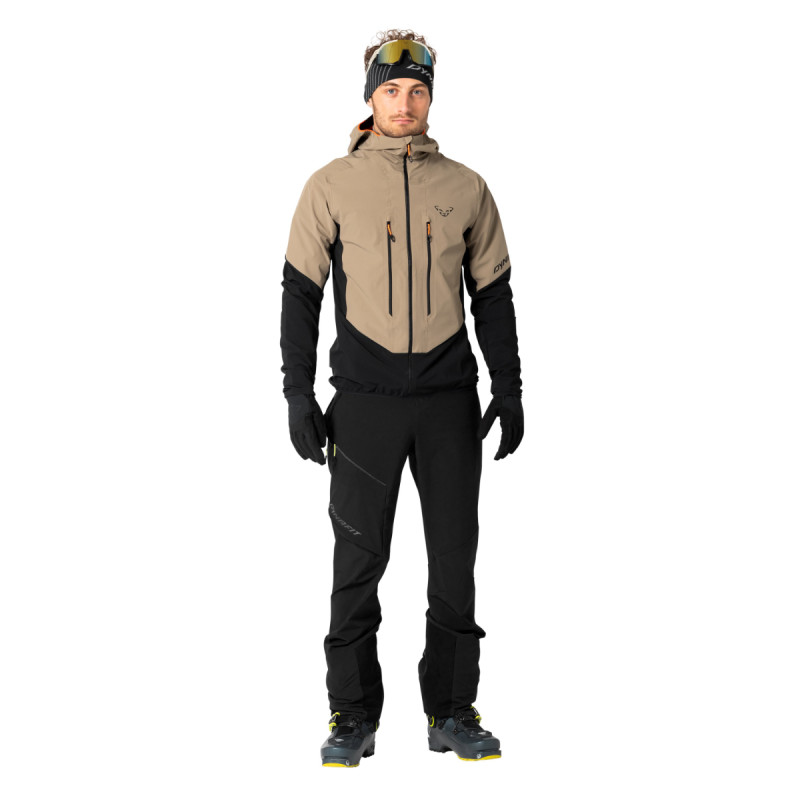 Pánska bunda Dynafit BLACKLIGHT SOFTSHELL JACKET  - svetlo hnedá