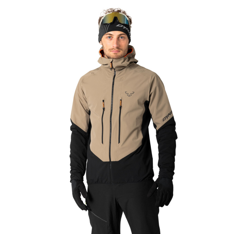 Pánska bunda Dynafit BLACKLIGHT SOFTSHELL JACKET  - svetlo hnedá