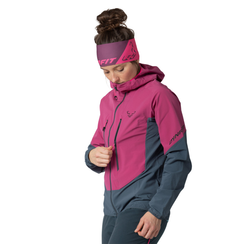 Dámska bunda Dynafit BLACKLIGHT SOFTSHELL JACKET  - tmavo ružová