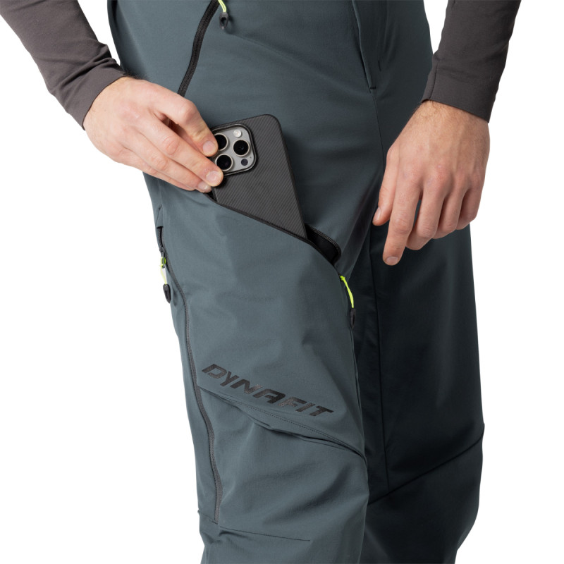Pánske skialpové nohavice Dynafit BLACKLIGHT DYNASTRETCH PANTS  - tmavo šedá