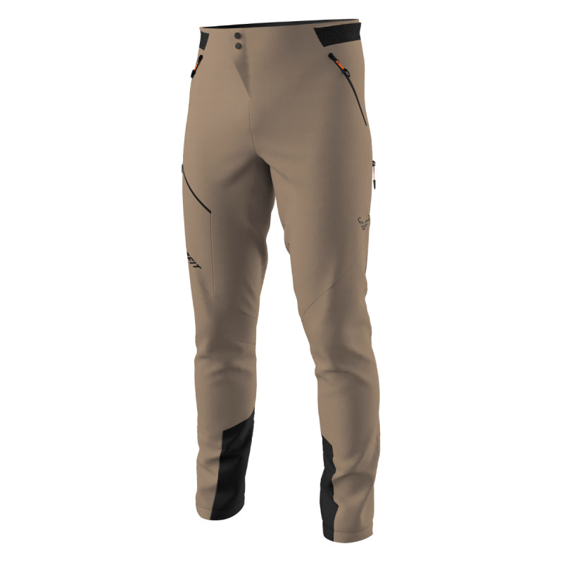 Pánske skialpové nohavice Dynafit BLACKLIGHT DYNASTRETCH PANTS  - svetlo hnedá