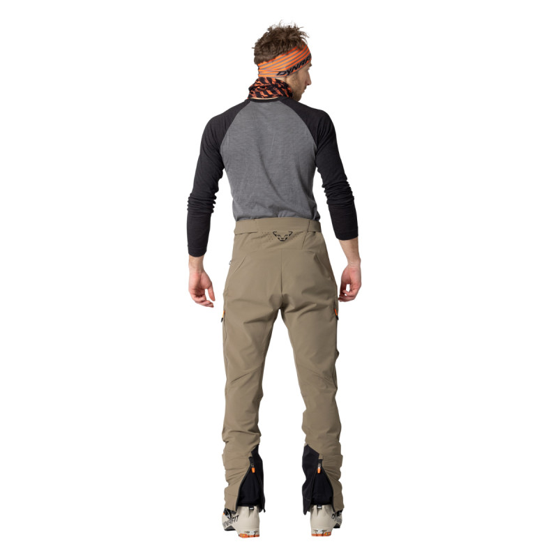Pánske skialpové nohavice Dynafit BLACKLIGHT DYNASTRETCH PANTS  - svetlo hnedá