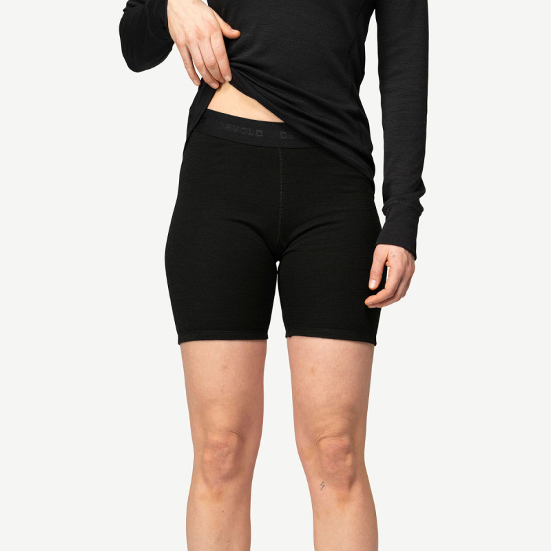 Dámske funkčné boxerky Devold DUO ACTIVE MERINO 205  - čierna