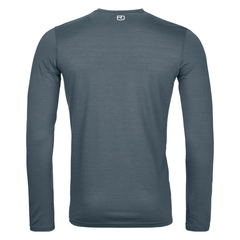 Pánske funkčné tričko Ortovox 150 COOL CLEAN LONG SLEEVE  - tmavo šedá