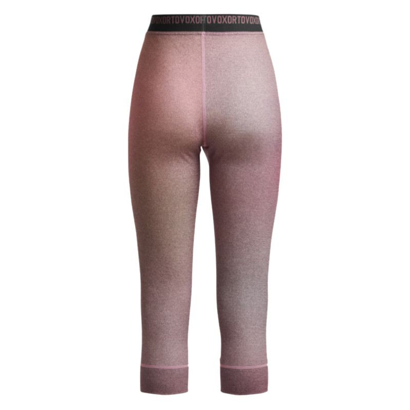 Dámske funkčné nohavičky Ortovox 185 ROCK'N'WOOL PRINT SHORT P  - svetlo ružová