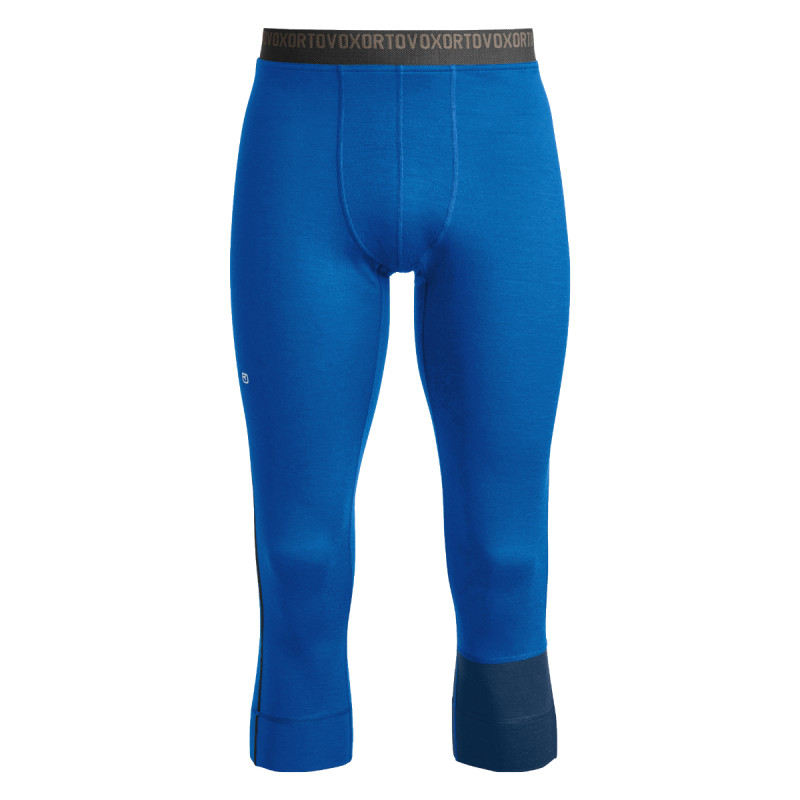 Pánske funkčné nohavice Ortovox 185 ROCK'N'WOOL SHORT PANTS  - modrá