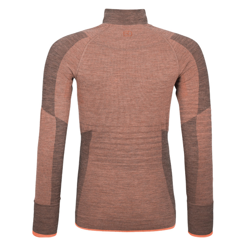 Dámské funkční tričko Ortovox 230 COMPETITION ZIP NECK  - růžová