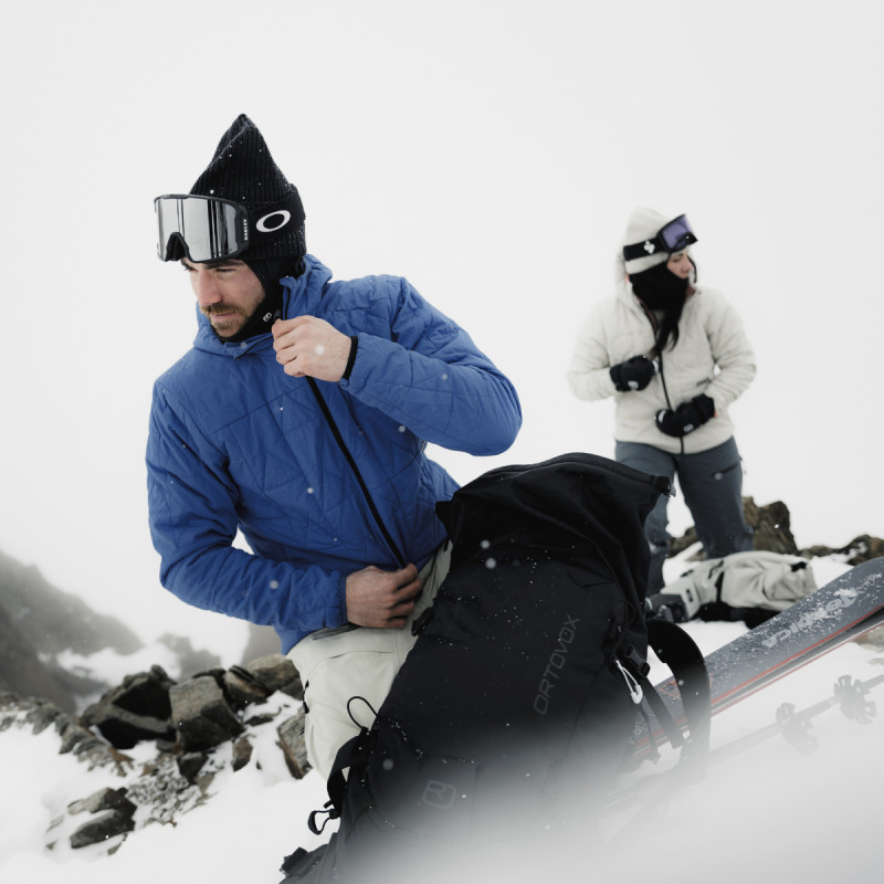 Pánska bunda Ortovox RAVINE METAWOOL 90  - čierna