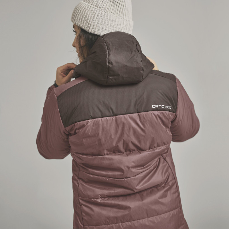 Dámska bunda Ortovox SWISSWOOL ZINAL JACKET  - čierna