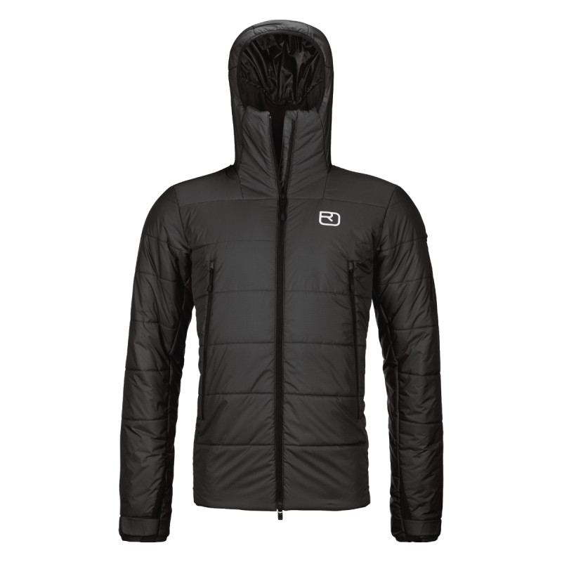 Pánska bunda Ortovox SWISSWOOL ZINAL JACKET  - čierna