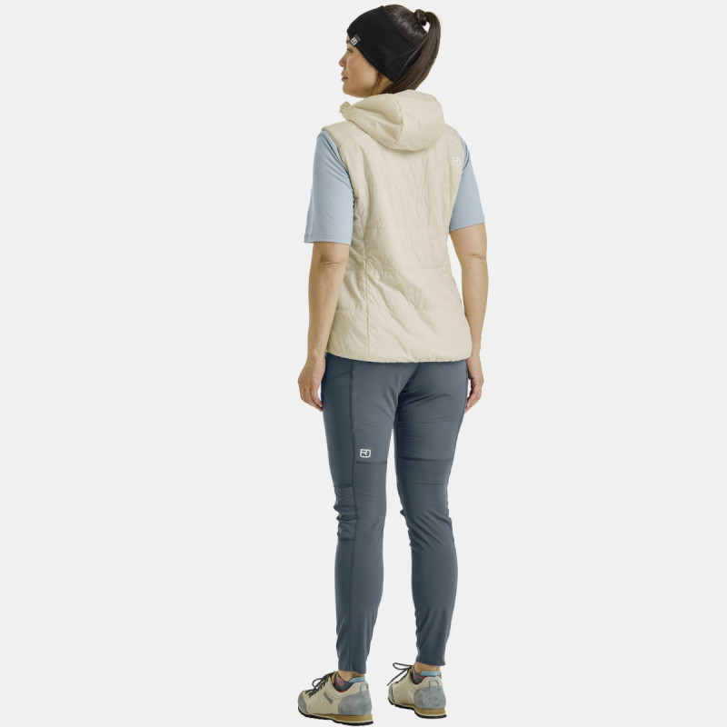 Dámská vesta Ortovox SWISSWOOL PIZ DUAN VEST  - béžová