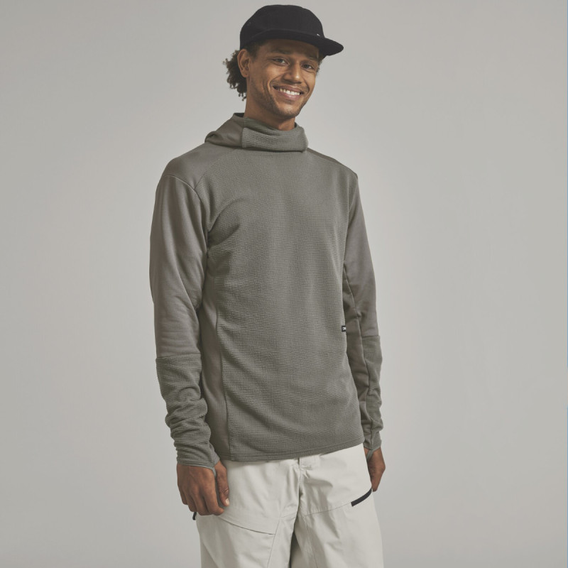 Pánska mikina Ortovox FLEECE CORD HOODIE  - čierna